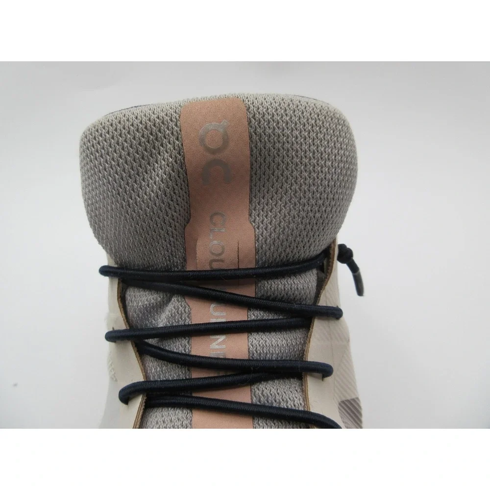 On CloudRunning Shoes Womens Size 8 Beige Gray CloudTec Sneakers 46.98078